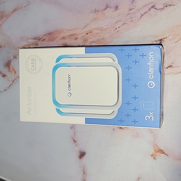 Clarifion Air Ionizer Filterless Home Purifier 3 Pack New in Box - Picture 2 of 10